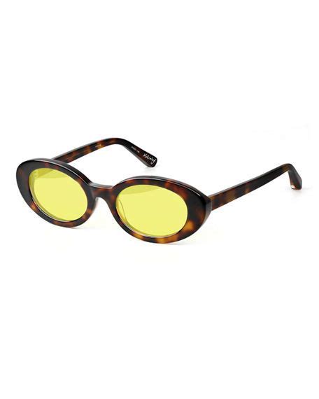 mckinley oval acetate sunglasses|These Are the Very Best Oval Sunglasses .